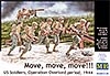 Move, move, move!!! US Soldiers, Operation Overlord period, 1944 («Вперед, вперед, вперед!!!» американские солдаты, операция «Оверлорд», 1944 год), подробнее...