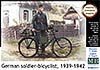 German soldier-bicyclist, 1932-1942 (Немецкий солдат-велосипедист, 1939-1942 года), подробнее...