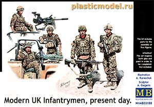 Master Box 35180  1:35, Modern UK Infantrymen, present day (Современная британская пехота, наше время)