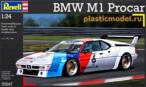 Revell 07247  1:24, BMW M1 Procar (БМВ М1 Прокар)
