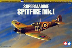 Tamiya 60748  1:72, Supermarine Spitfire Mk.I (Супермарин Спитфайр Mk.I)