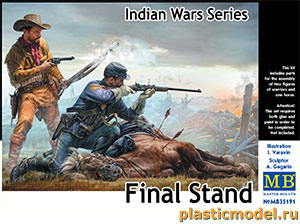 Master Box 35191  1:35, The Final Stand. Indian Wars Series (Последний рубеж. Серия Индейские войны)