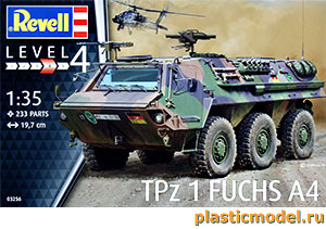 Revell 03256 , TPz 1 Fuchs A4 (TPz 1A4 «Фукс» / «Лиса» немецкий бронетранспортёр)