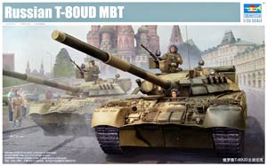 Trumpeter 09527  1:35, Russian T-80UD MBT (Т-80УД Российский основной боевой танк)