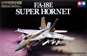 Tamiya 60746  1:72, F/A-18E Super Hornet (Макдоннел-Дуглас F/A-18E «Супер Хорнет» американский палубный истребитель-бомбардировщик)