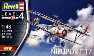 Revell 03885  1:48, Nieuport 17 (Ньюпор 17 французский истребитель, 1МВ)