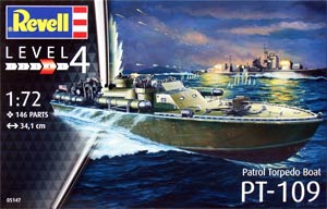 Revell 05147  1:72, Patrol Torpedo Boat PT-109 (PT-109 патрульный торпедный катер)