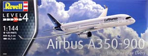 Revell 03881  1:144, Airbus A350-900 Lufthansa New Livery (Эирбас A350-900 в новой ливрее «Люфтганза»)