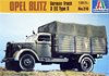 Opel Blitz German truck 3 t Type S (Опель «Блитц» / «молния» тип S немецкий 3-тонный грузовой автомобиль), подробнее...