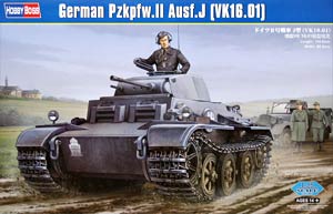 HobbyBoss 83803  1:35, German Pzkpfw.II Ausf.J VK16.01 (Т-2 модификация J немецкий лёгкий танк)