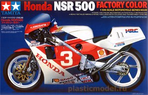 Tamiya 14099  1:12, Honda NSR 500 Factory Color (Хонда NSR 500 в заводской окраске)