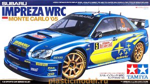 Tamiya 24281  1:24, Subaru Impreza WRC Monte Carlo '05 (Субару «Импреза», Мировой Чемпионат по Ралли, Монте-Карло 2005)