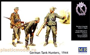 Master Box 3515  1:35, German Tank Hunters, 1944 (Немецкая противотанковая команда, 1944)