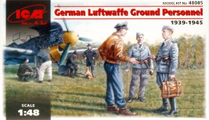 ICM 48085  1:48, German Luftwaffe Ground Personnel, 1939-1945 (Наземный персонал Люфтваффе, Германия, 1939-1945)