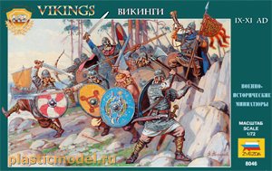 Звезда 8046  1:72, Vikings, IX-XI (Викинги, IX-XI вв)