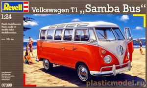Revell 07399  1:24, Volkswagen T1 "Samba Bus" (Фольксваген Т-1 «Автобус Самба»)