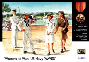 Master Box 3556  1:35, Women at War: US Navy Waves (Женщины на войне: Моряки Военно-Морского флота США)