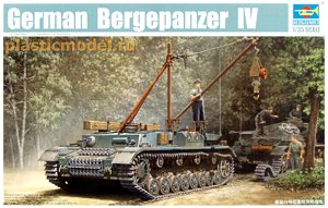 Trumpeter 00389  1:35, German Bergepanzer IV Recovery Vehicle  («Бергепанцер IV» Немецкий восстановительный танк)
