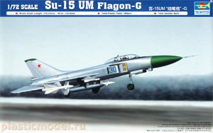 Trumpeter 01625  1:72, Su-15 UM Flagon-G (Су-15УМ советский истребитель-перехватчик учебно-тренировочный)