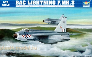 Trumpeter 01635  1:72, BAC Lightning F.Mk.3