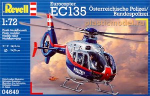 Revell 04649  1:72, Eurocopter EC-135 Österreichische Polizei / Bundespolizei (Еврокоптер ЕС-135 полиция Австрии/Германии)