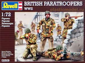 Revell 02509  1:72, British paratroopers WWII (Британские парашютисты, 2МВ)