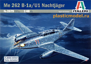 Italeri 2679  1:48, Me 262 B-1a/U1 Nachtjäger (Мессершмитт Me 262 B-1a/U1 Ночной истребитель)