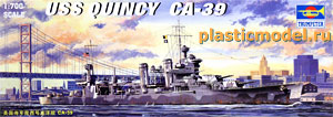 Trumpeter 05748  1:700, USS Quincy CA-39 (Крейсер СА-39 «Квинси»)