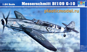 Trumpeter 02409  1:24, Messerschmitt Bf109 G-10 (Мессершмитт Bf109 G-10)