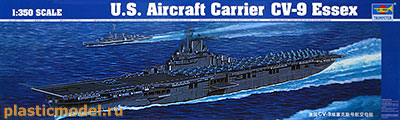 Trumpeter 05602  1:350, U.S. Aircraft Carrier CV-9 Essex (Американский авианосец CV-9 «Эссекс»)