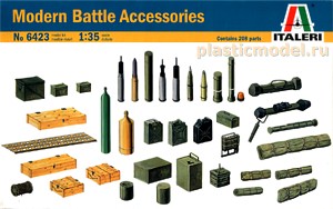 Italeri 6423  1:35, Modern Battle Accessories (Современные военные аксессуары)