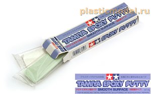 Tamiya 87052 , Tamiya Epoxy putty smooth surface, 25 g (Двухкомпонентная эпоксидная шпатлёвка гладкая 25 г)