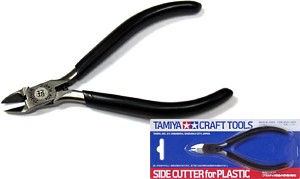 Tamiya 74001 , Side cutter for plastic (Бокорезы для пластика)